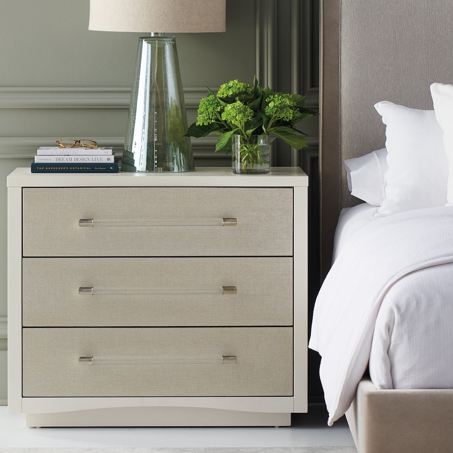 Caracole A Clear Touch Nightstand