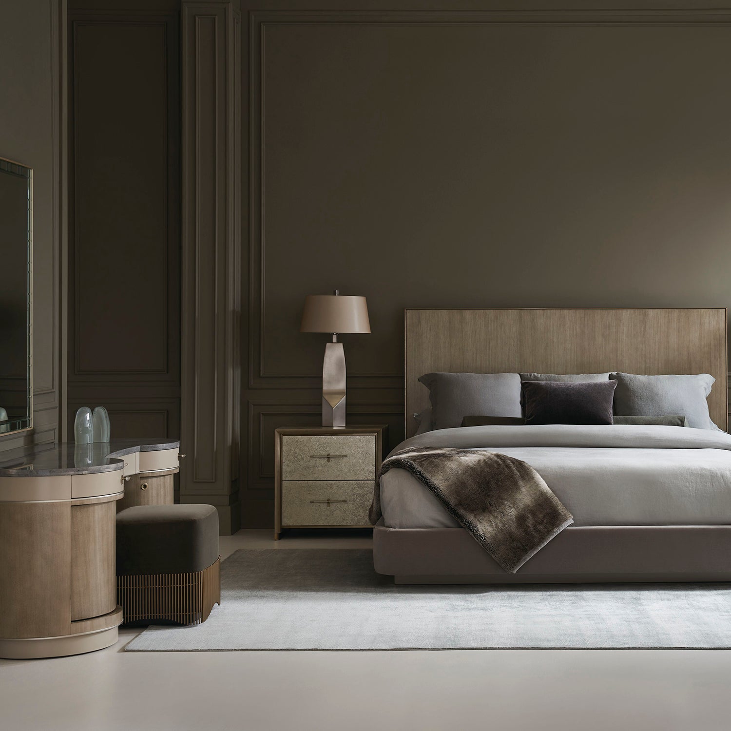 Caracole Petit Four Ottoman