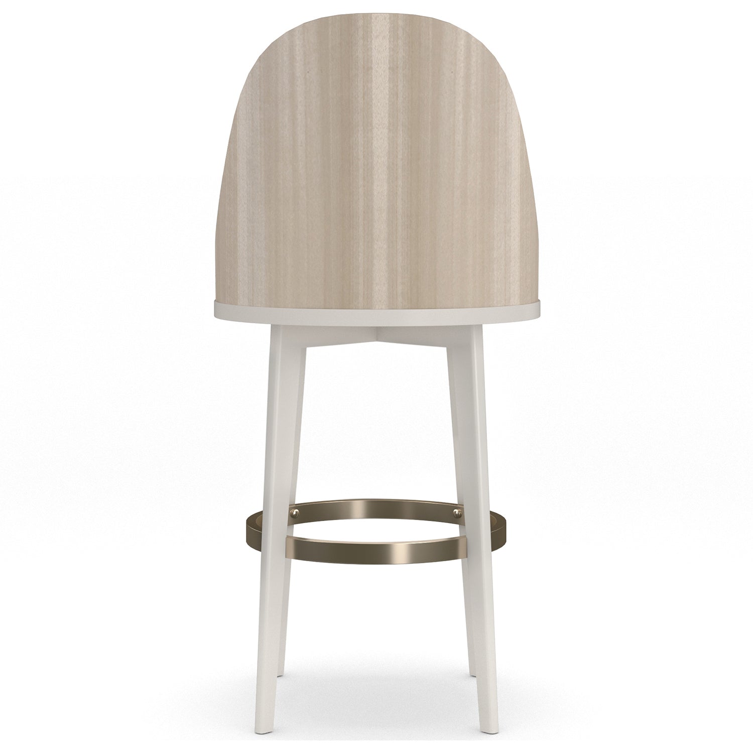 Caracole Another Round Almond Bar Stool