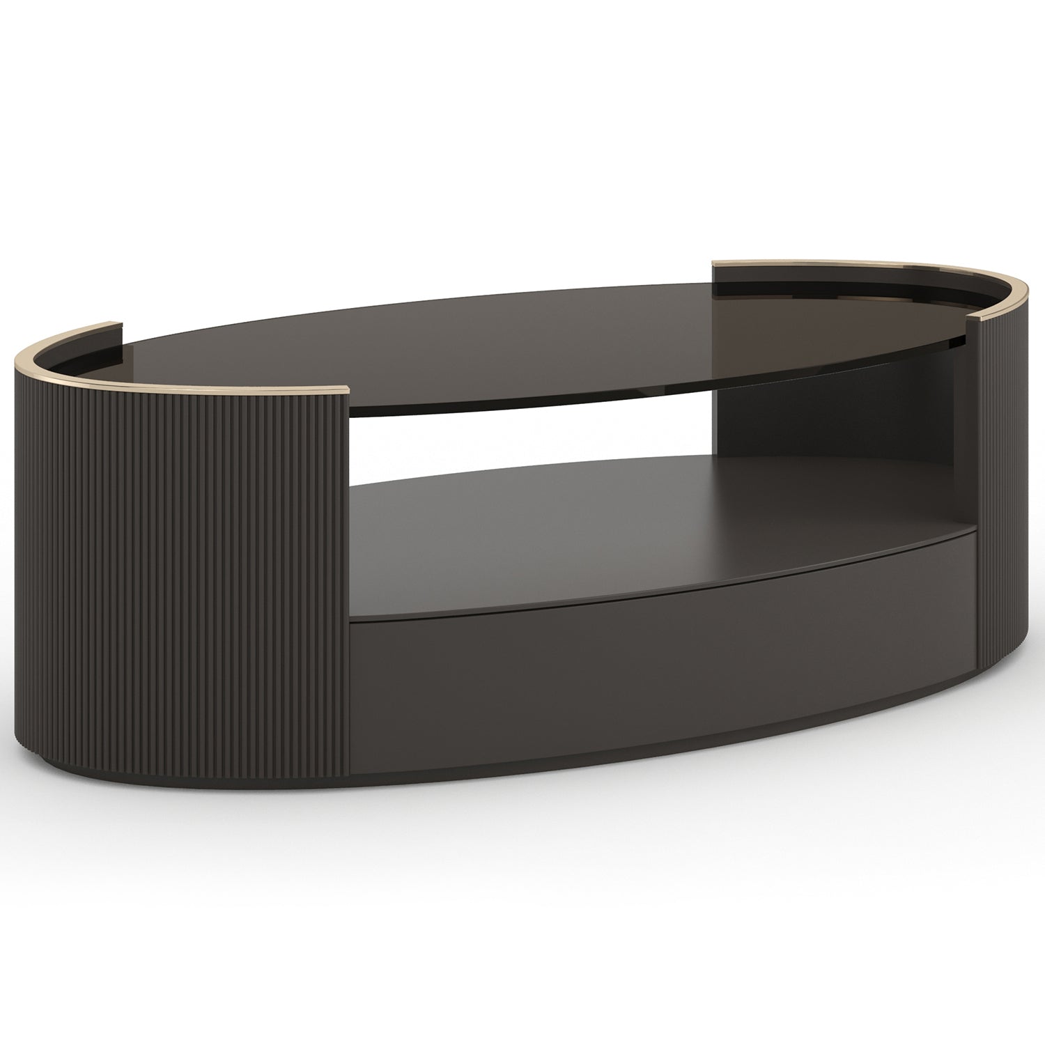 Caracole Love Oval Cocktail Table