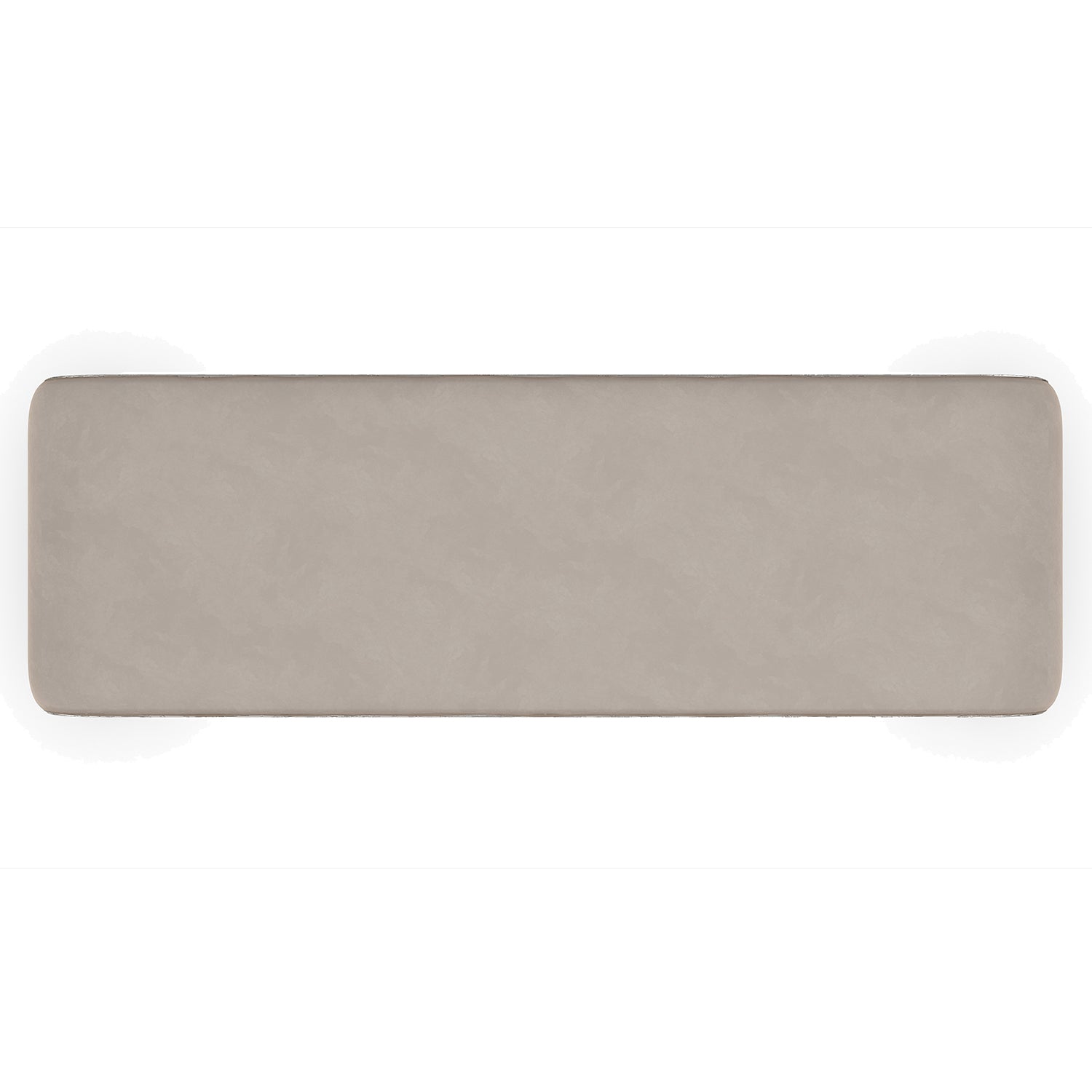 Caracole Traverse Silver Bench in Silver Driftwood, close-up detail