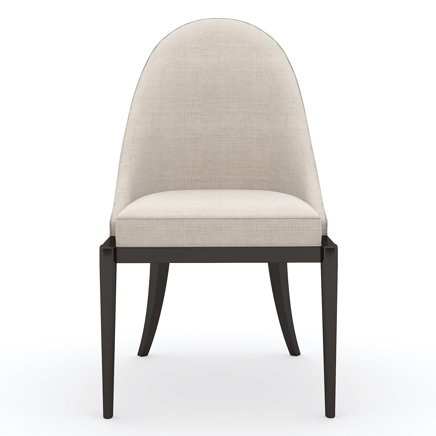 Caracole Natural Choice Side Chair Set of 2 in Ash — full profile view
