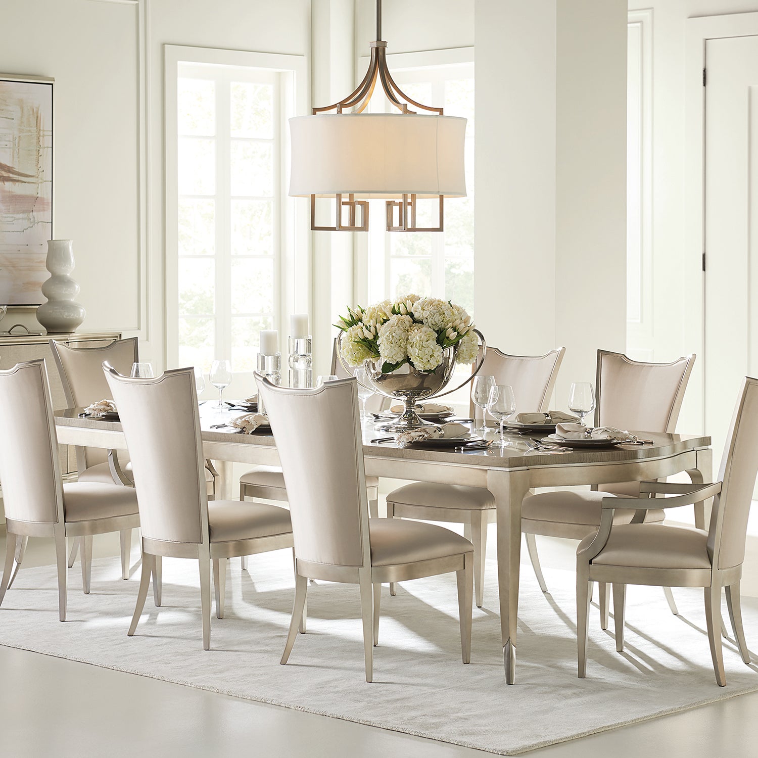 Caracole On A Silver Platter Dining Table