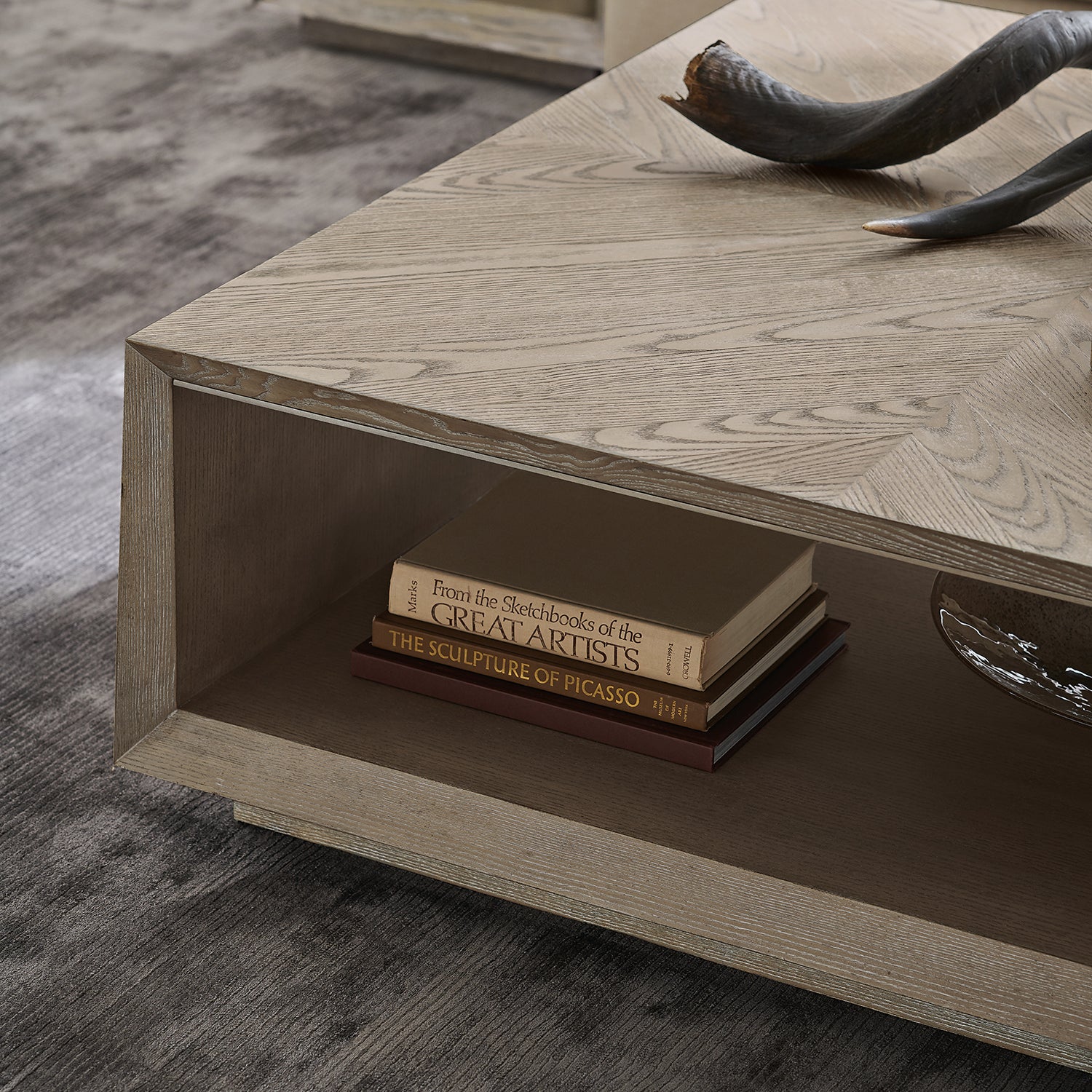 Caracole Boxcar Cocktail Table