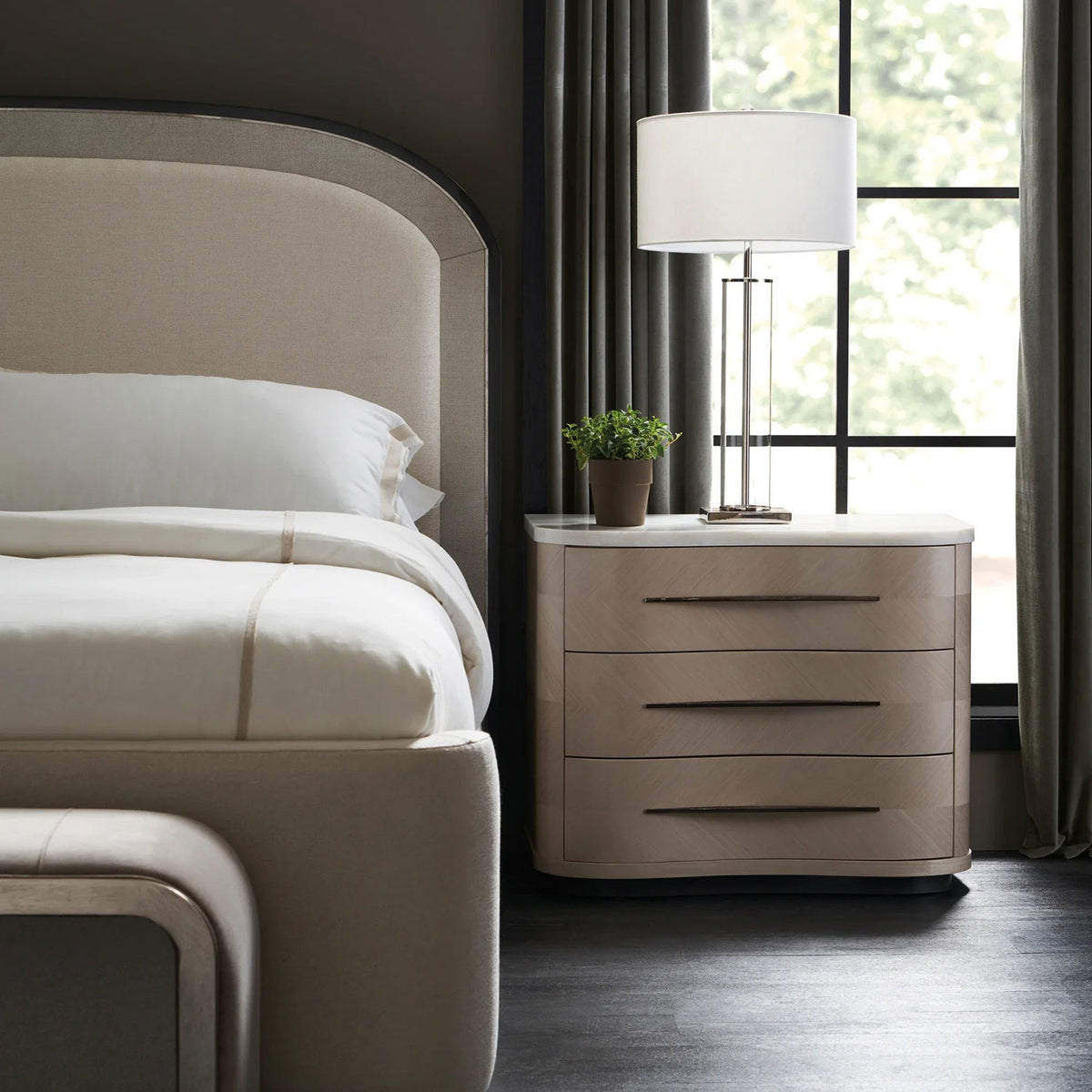 Caracole Nomadic Moonstone Nightstand