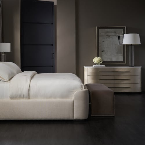 Caracole Traverse Silver Bench