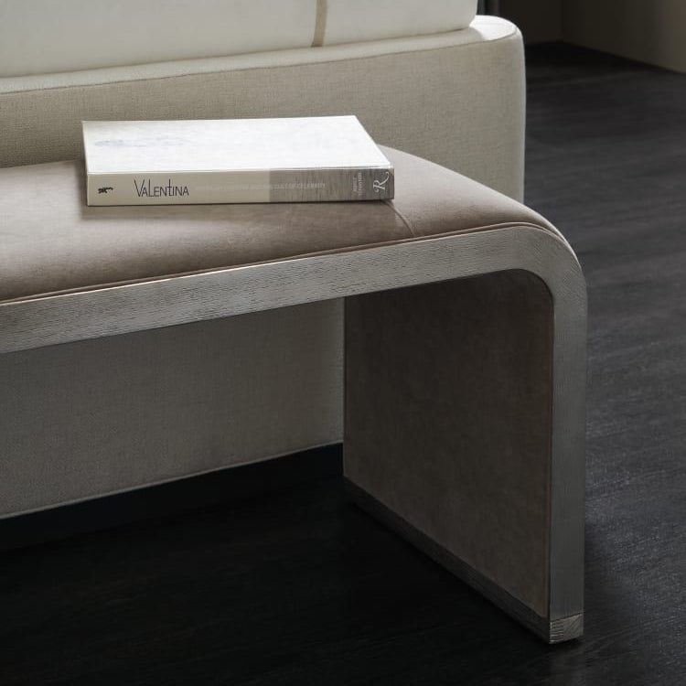 Caracole Traverse Silver Bench