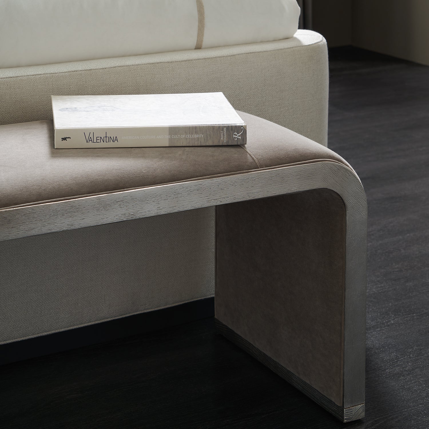Caracole Traverse Silver Bench