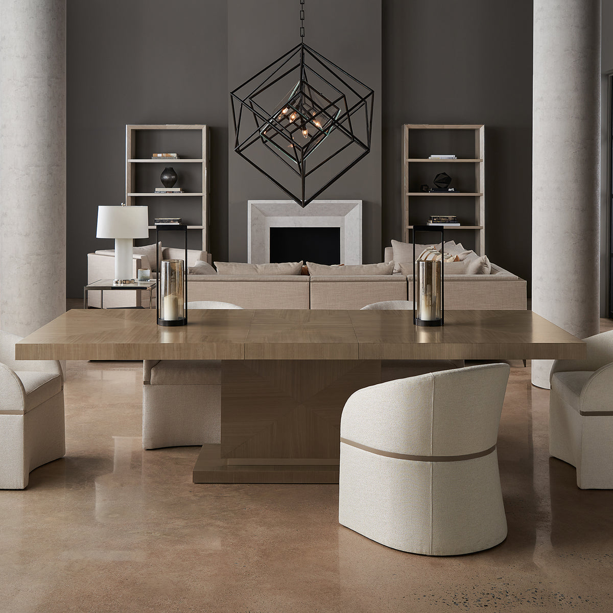 Caracole Dune Accent Chair side profile