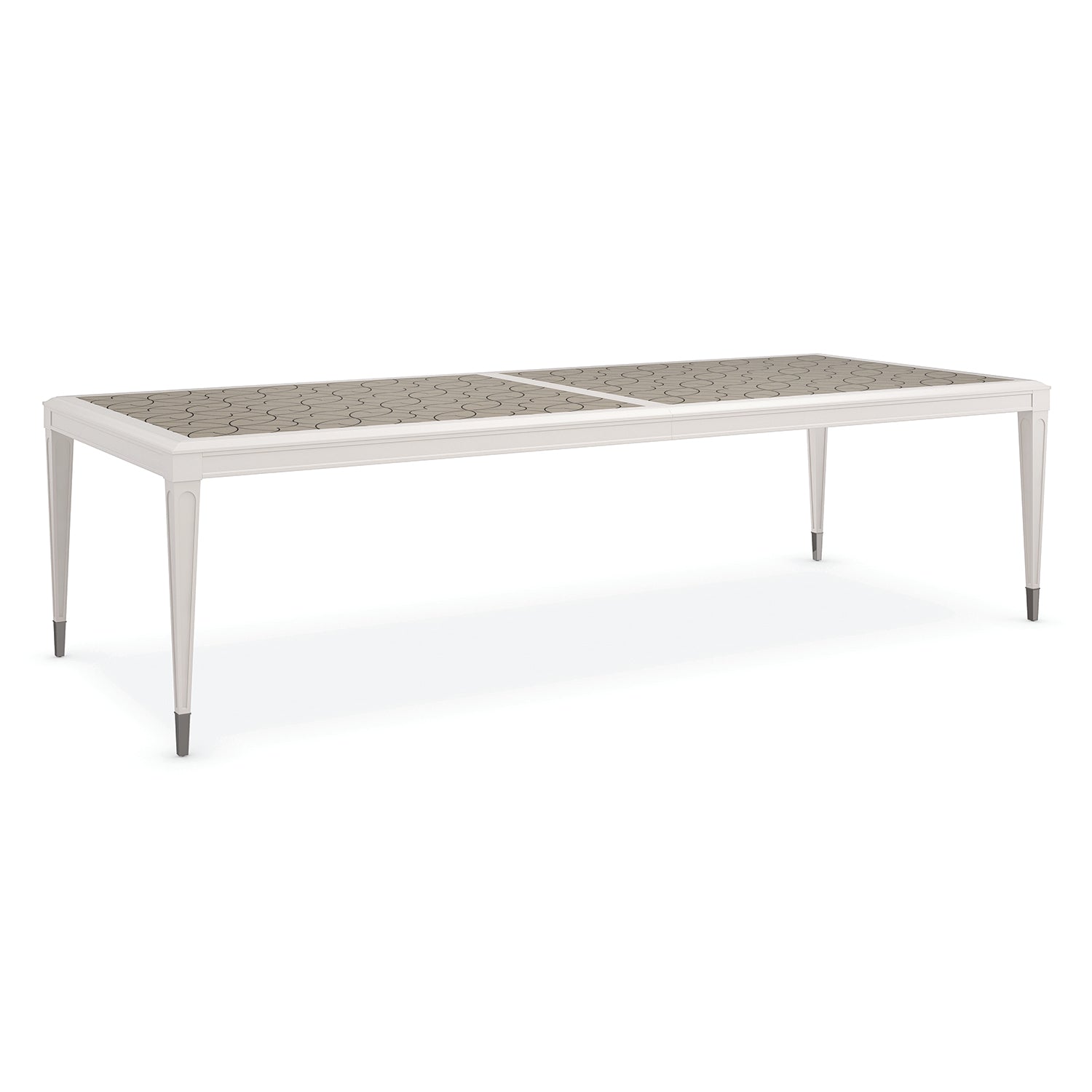 Caracole Lattice Gather Expandable Dining Table