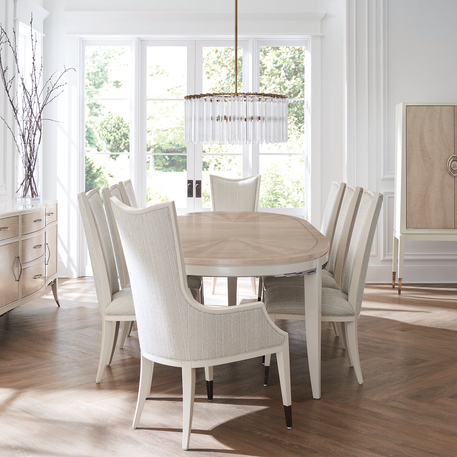 Caracole Coronet Expandable Dining Table