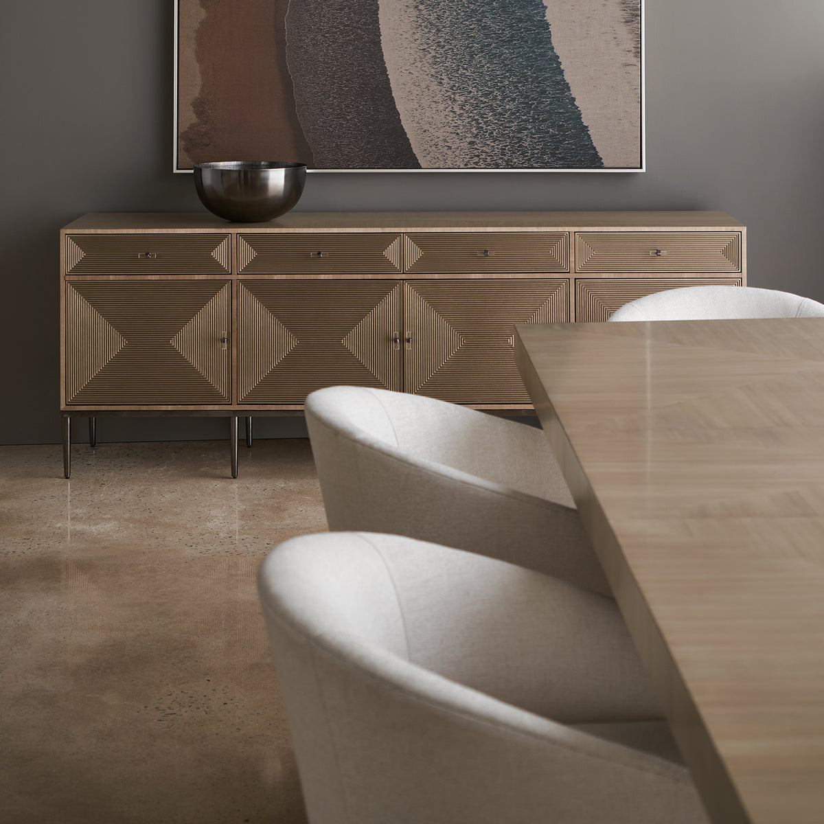 Caracole Dune Accent Chair angled view