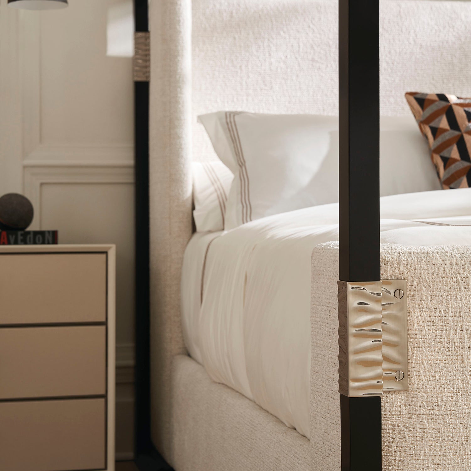 Caracole Silver Lining Nightstand Set of 2