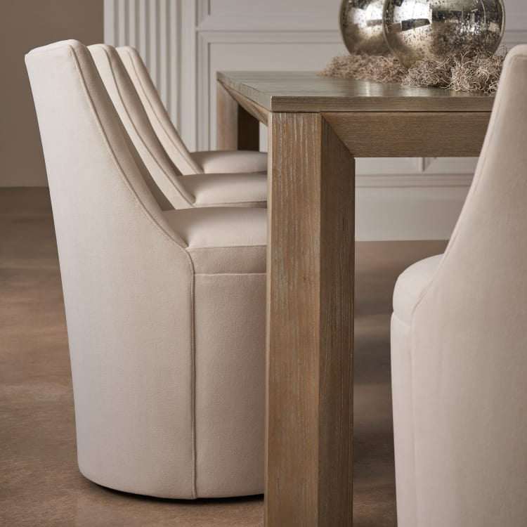 Caracole Barrel Roll Dining Chair Set of 2