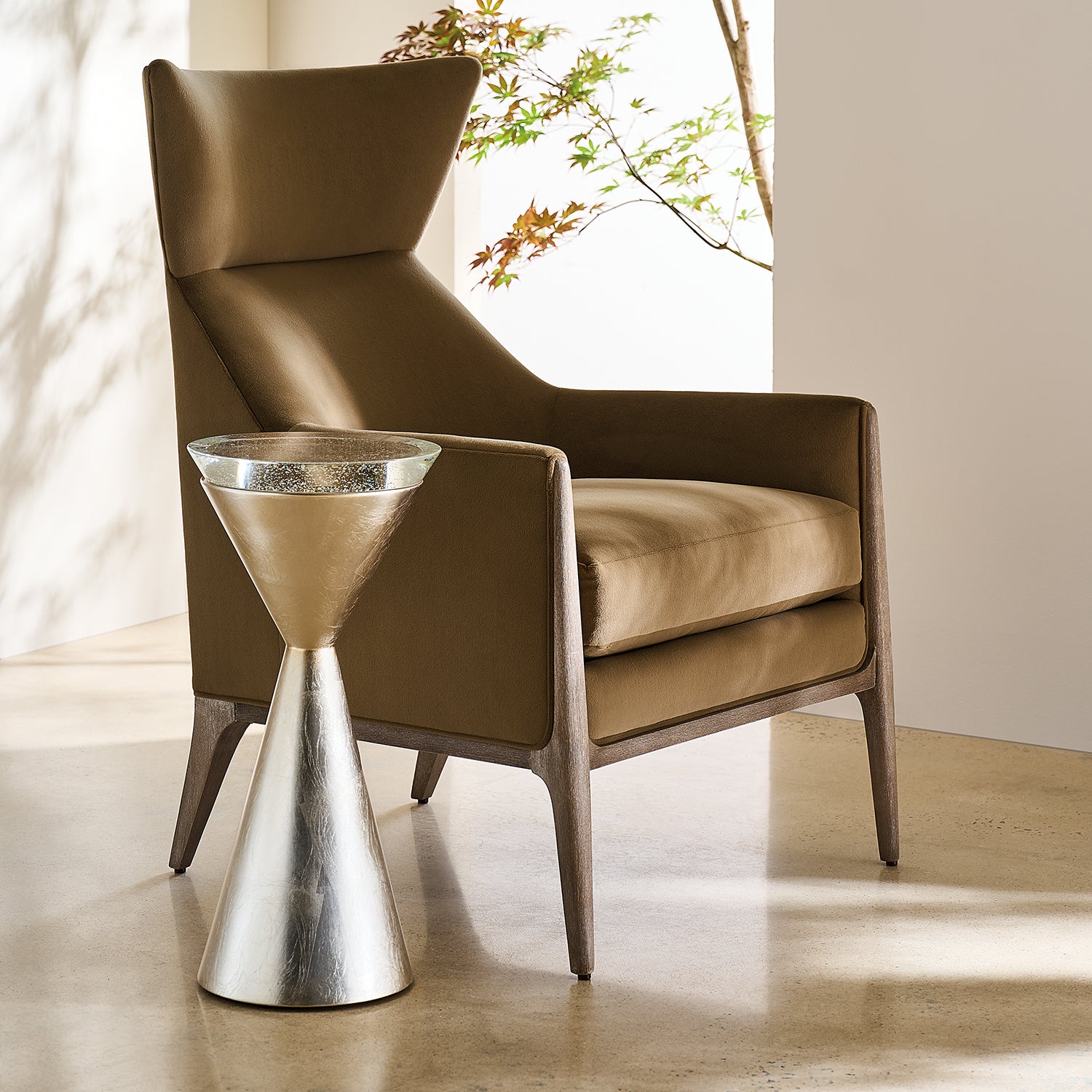 Caracole Spy Glass Side Table