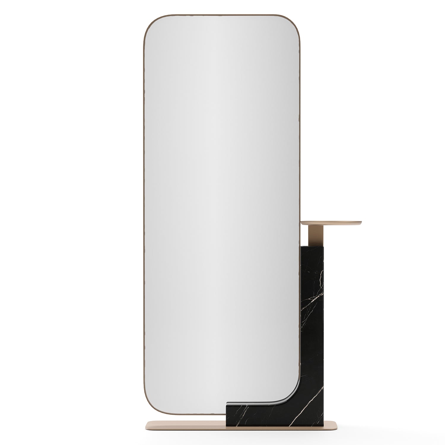 Caracole Overlap Dark Floor Mirror