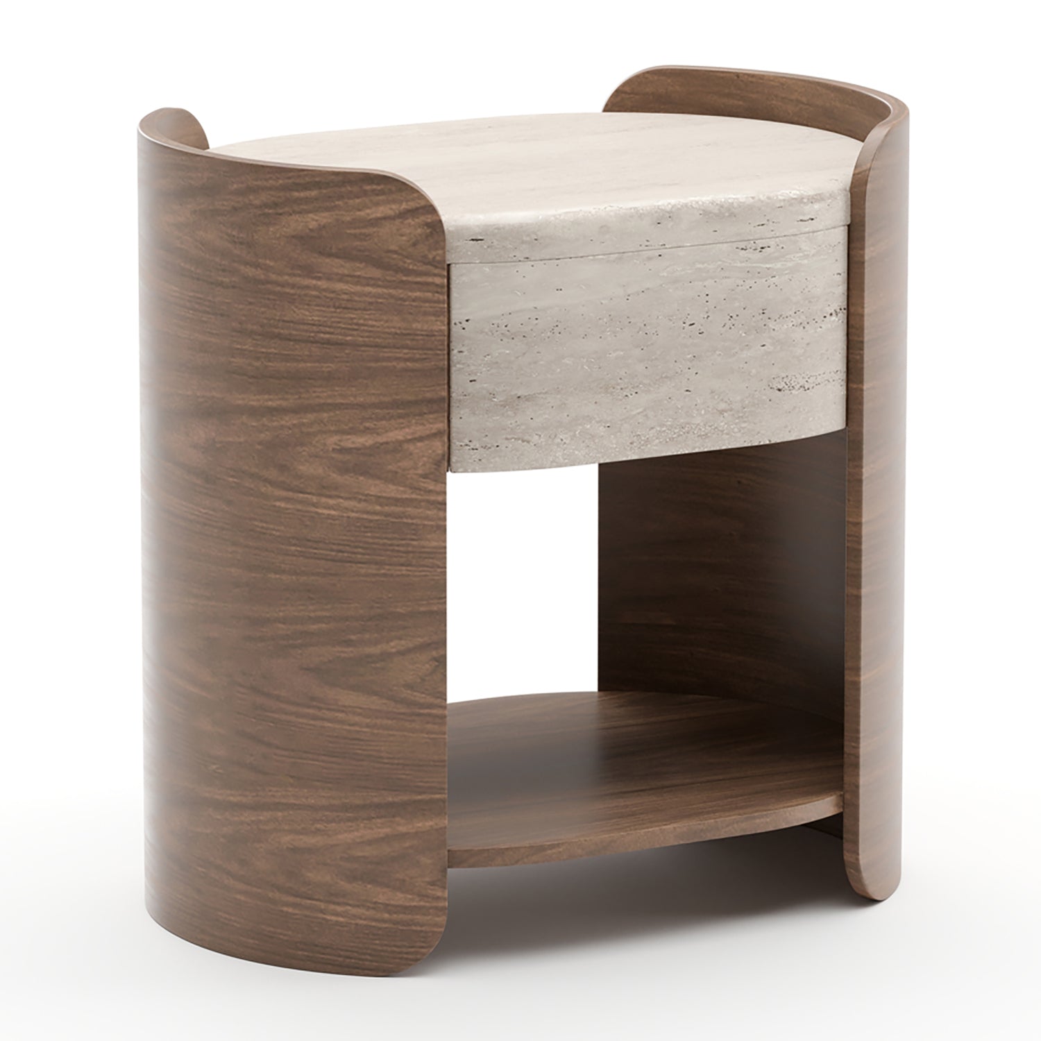 Caracole Fleur Open Nightstand