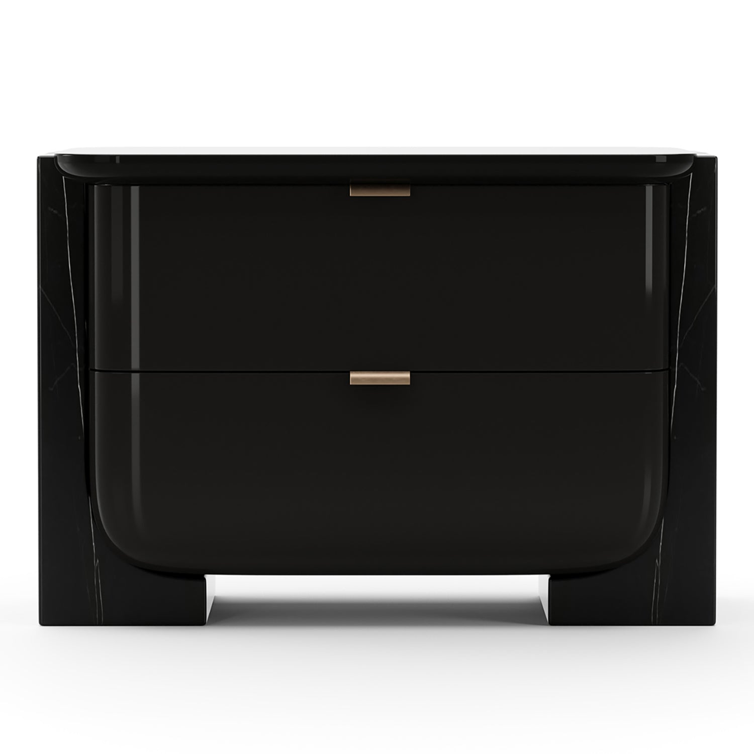Caracole Overlap Dark Large Nightstand