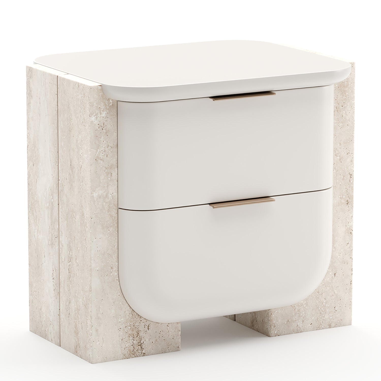 Caracole Overlap Light Small Nightstand
