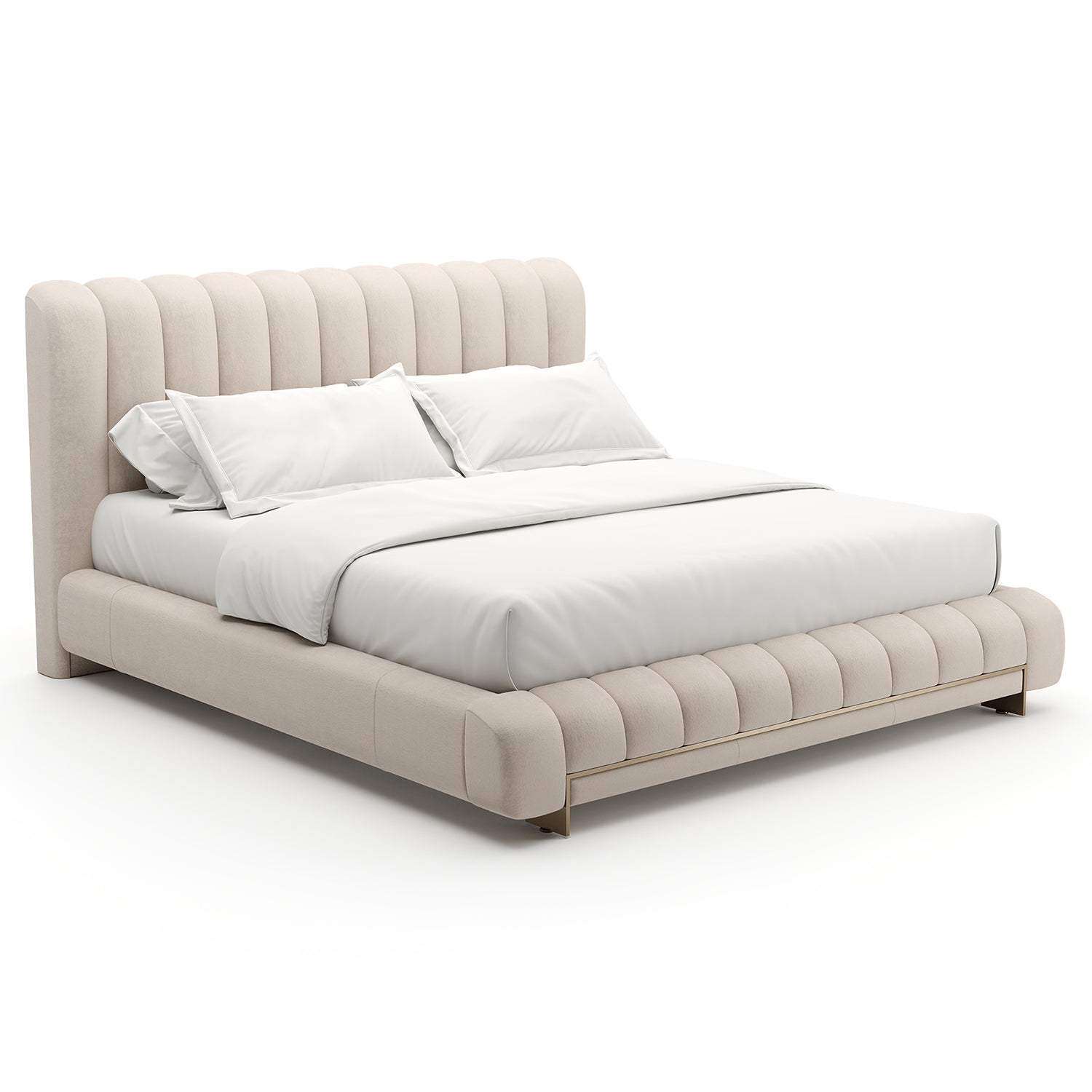 Caracole Well Balanced Ecru Bed