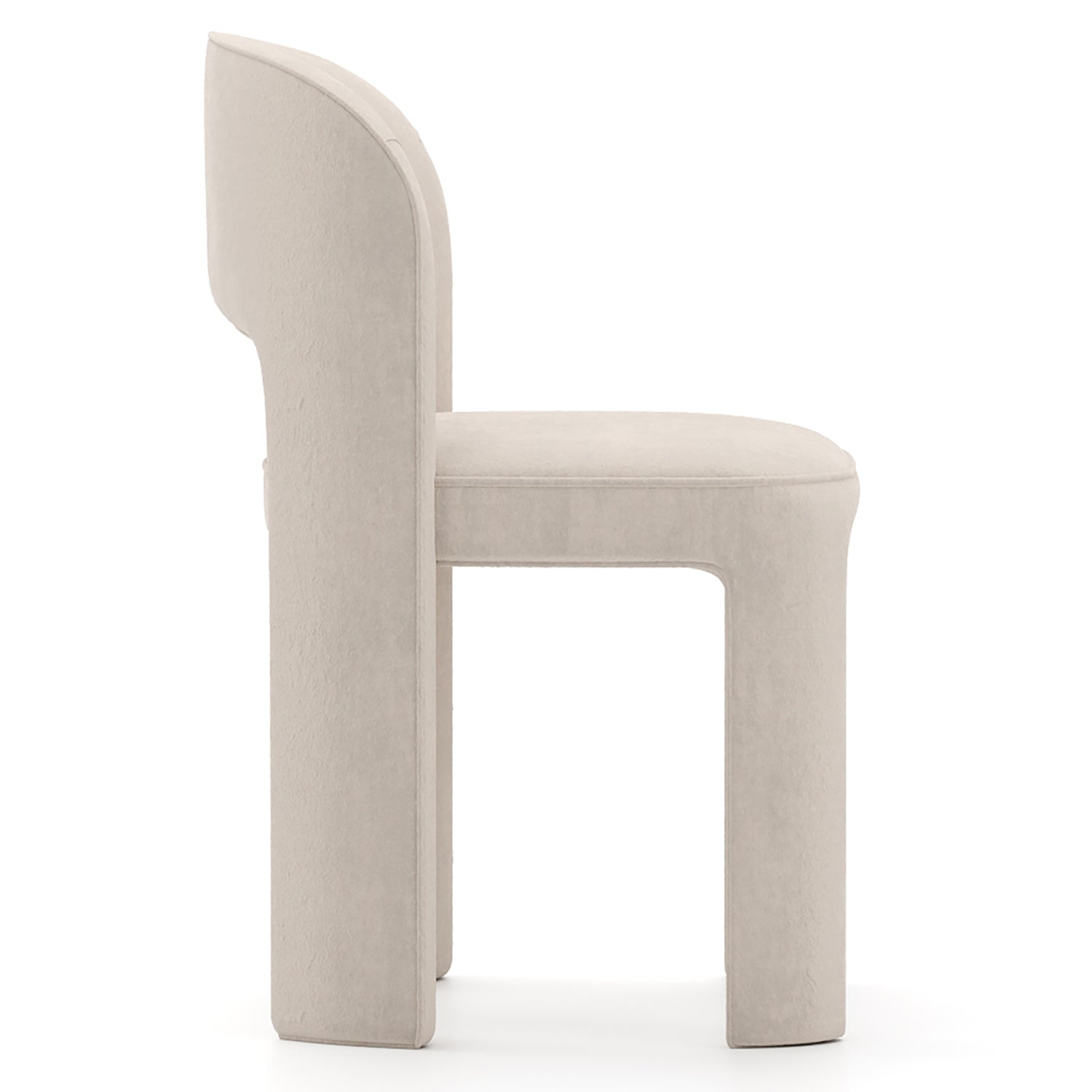 Caracole Overlap Ivory Side Chair