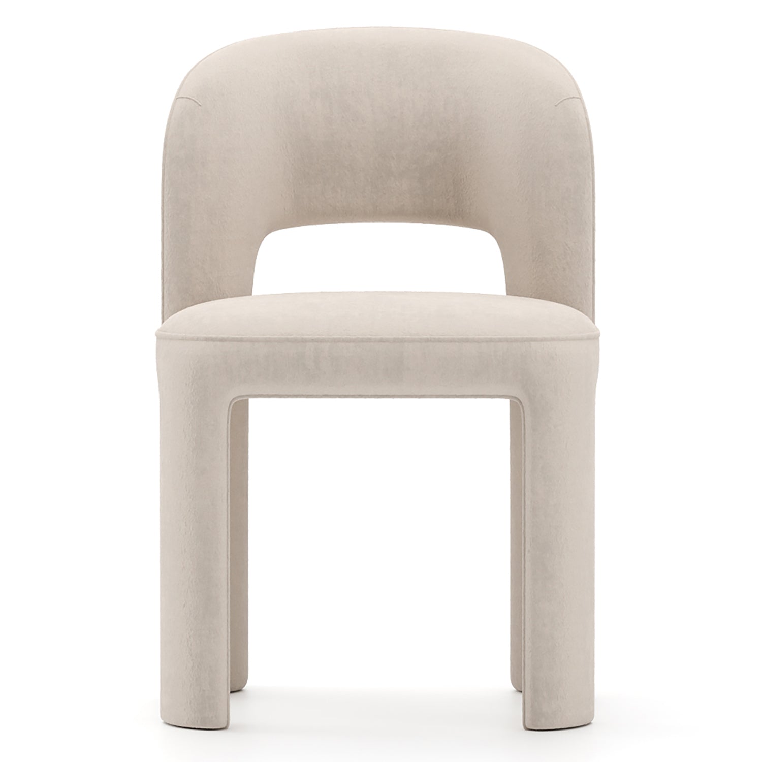 Caracole Overlap Ivory Side Chair