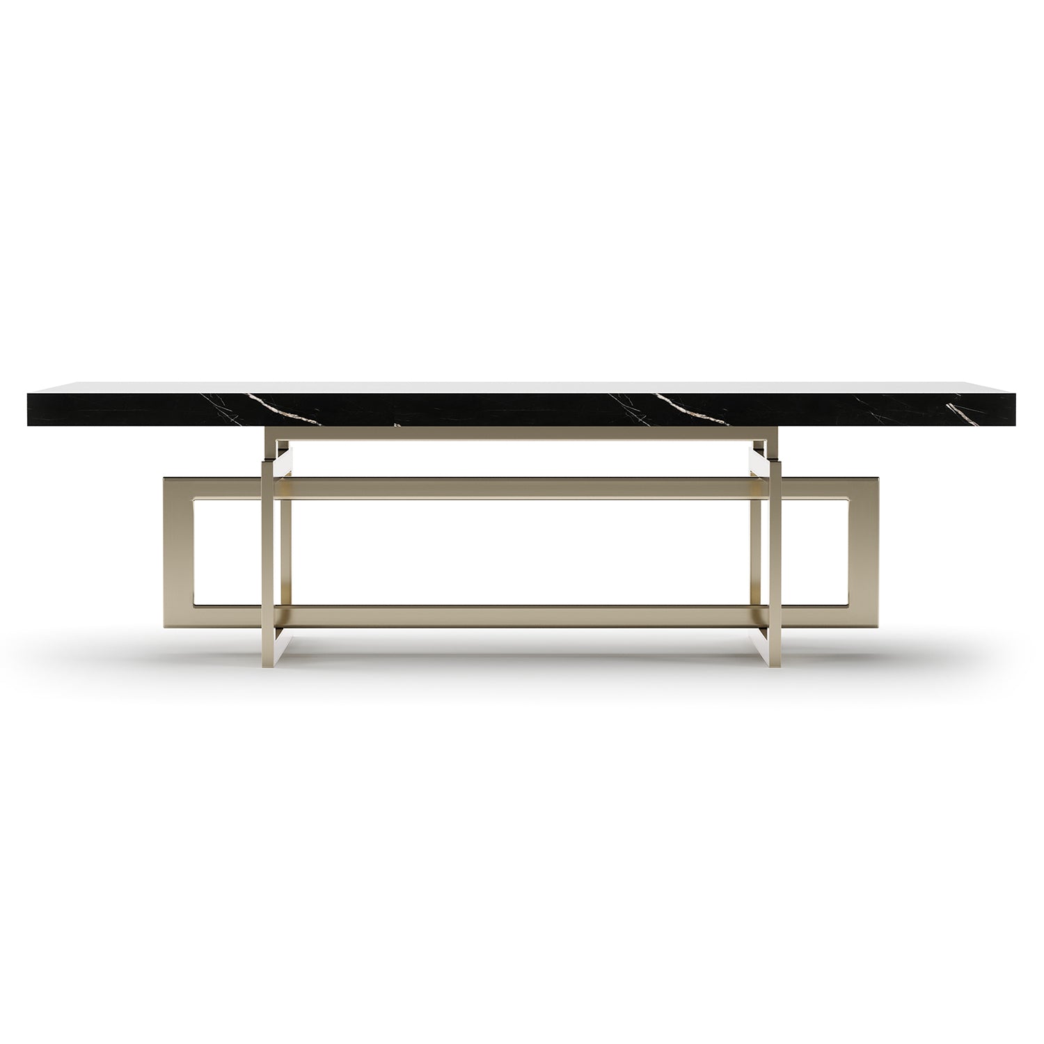 Caracole Wish You Were Here Dark 60in Rectangle Cocktail Table