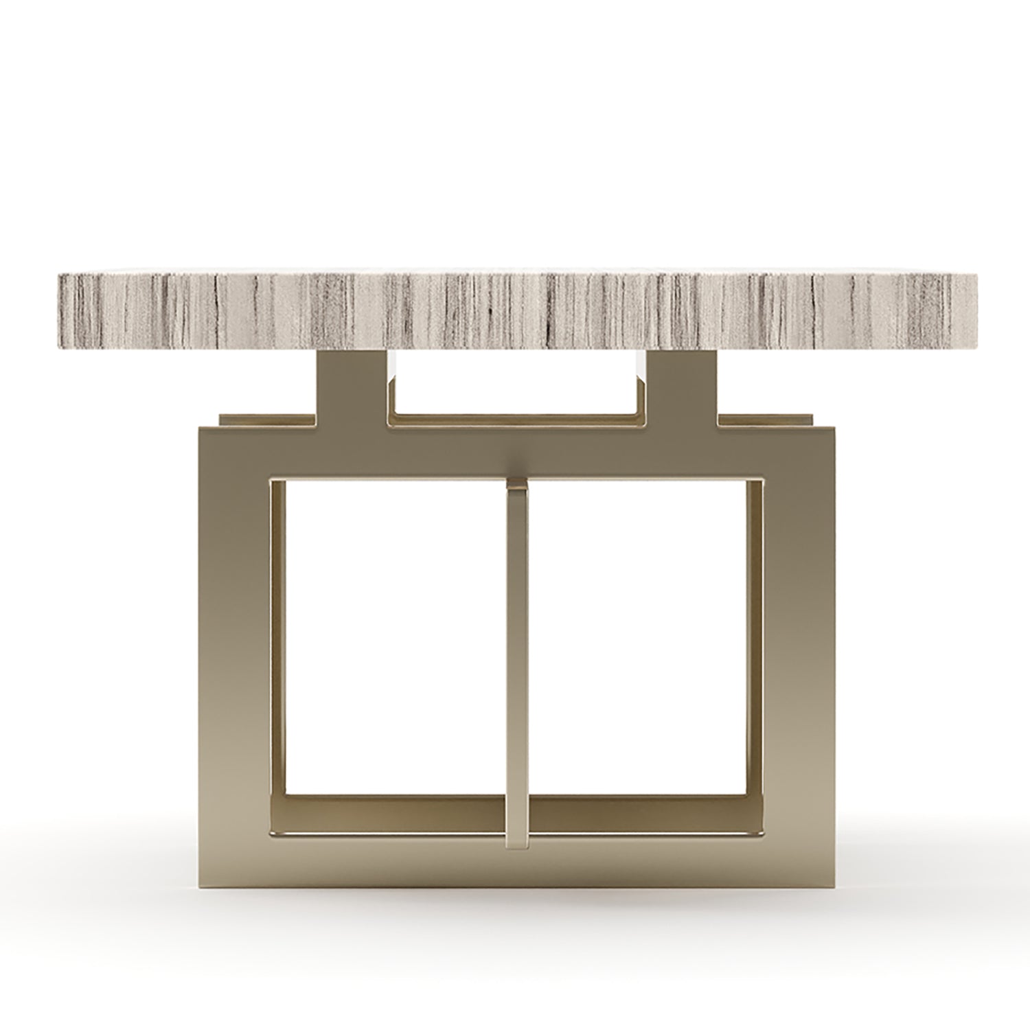 Caracole Wish You Were Here Light 48in Rectangle Cocktail Table