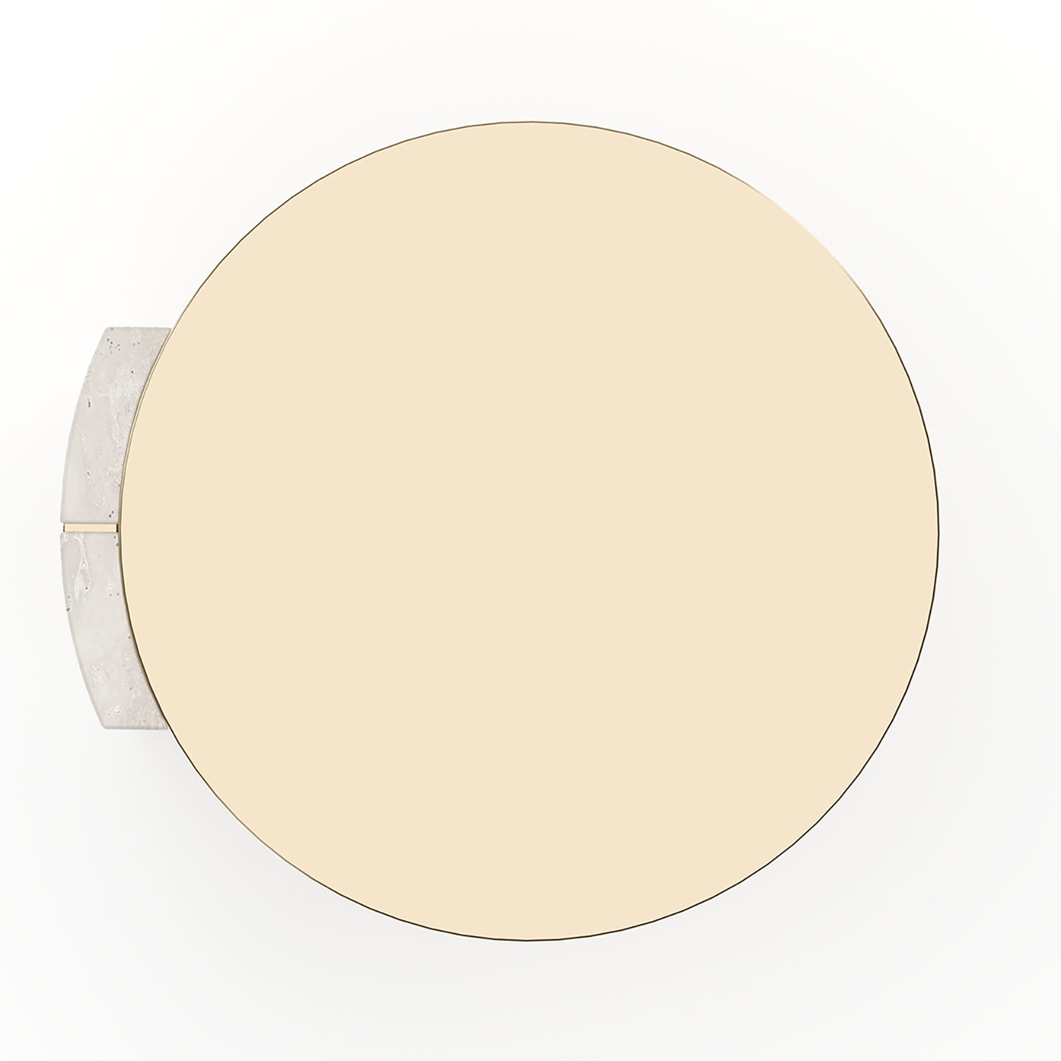 Caracole Overlap Light Round Side Table