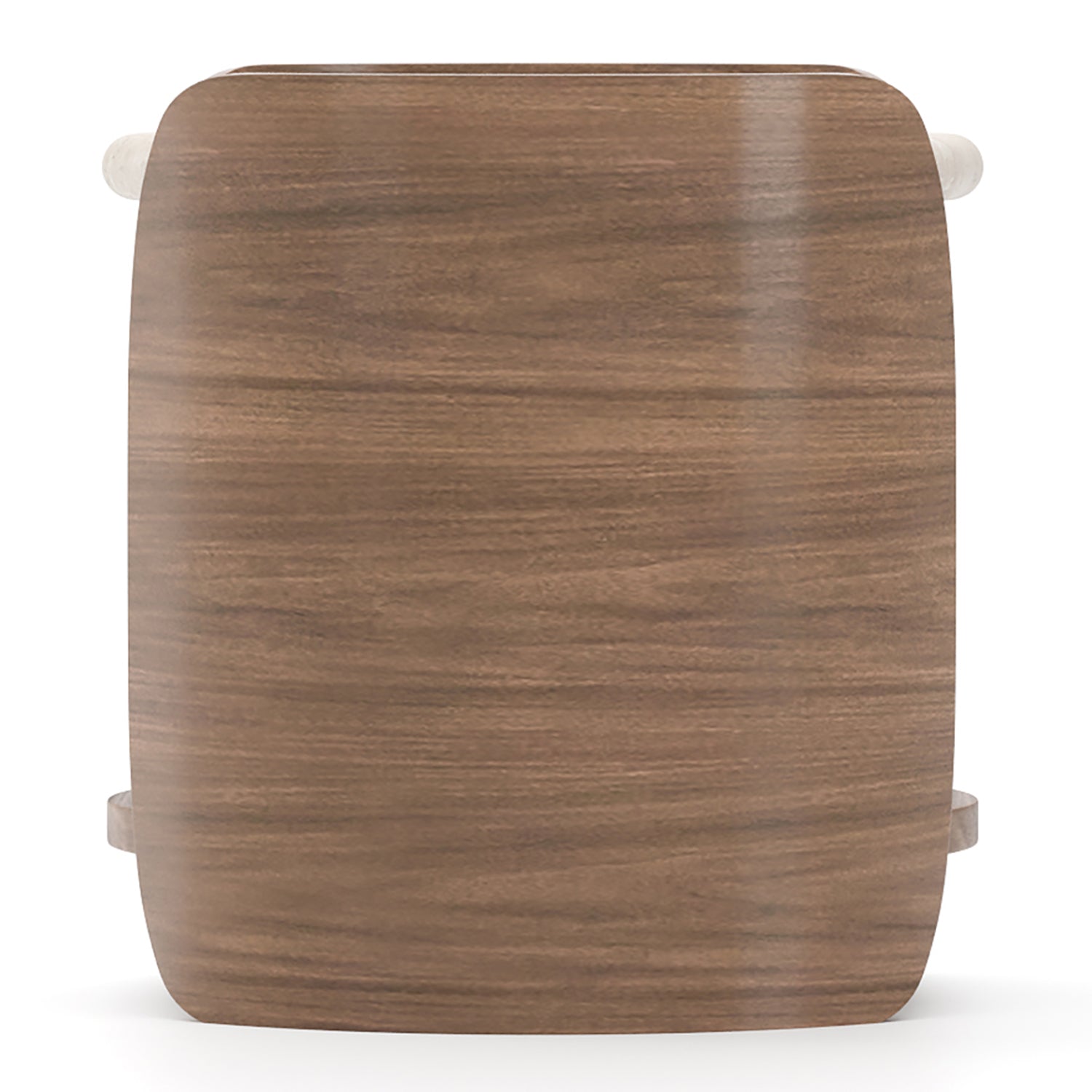 Caracole Fleur Side Table with Wood Shelf