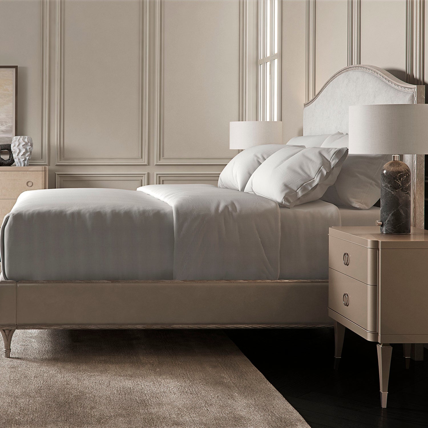 Caracole Fontainbleau Platform Bed