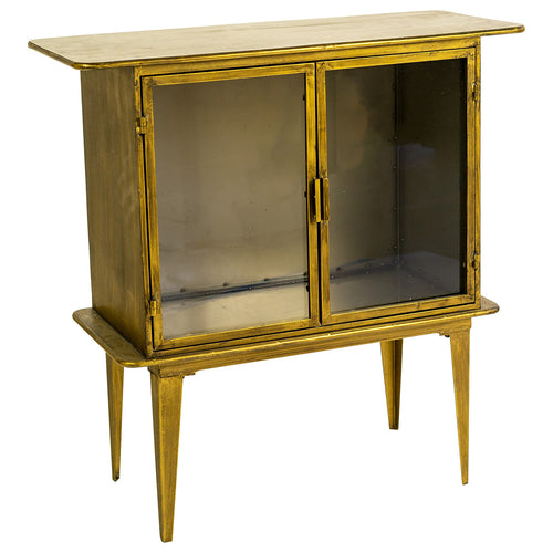 Antique Brass Cabinet