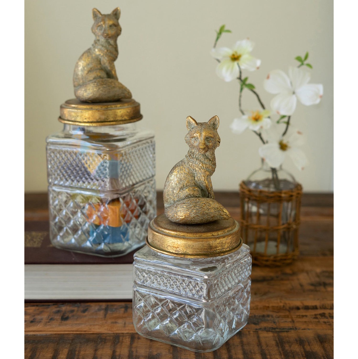 Fox Canister Set of 2