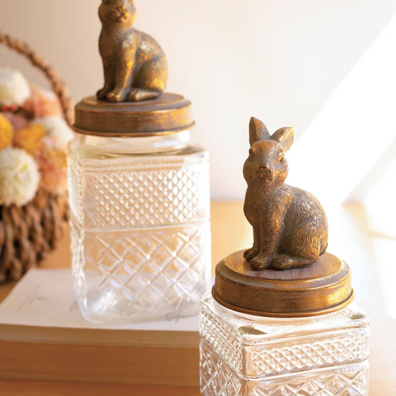 Rabbit Canister Set of 2
