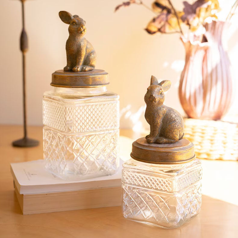 Rabbit Canister Set of 2