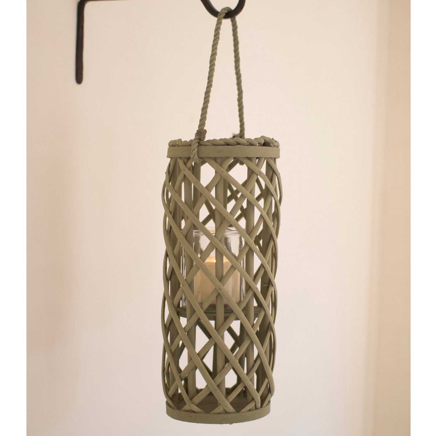 Short Willow Lantern Set of 3