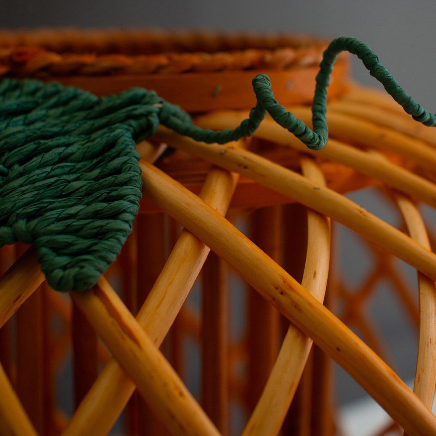 Willow Pumpkin Lantern Set of 2