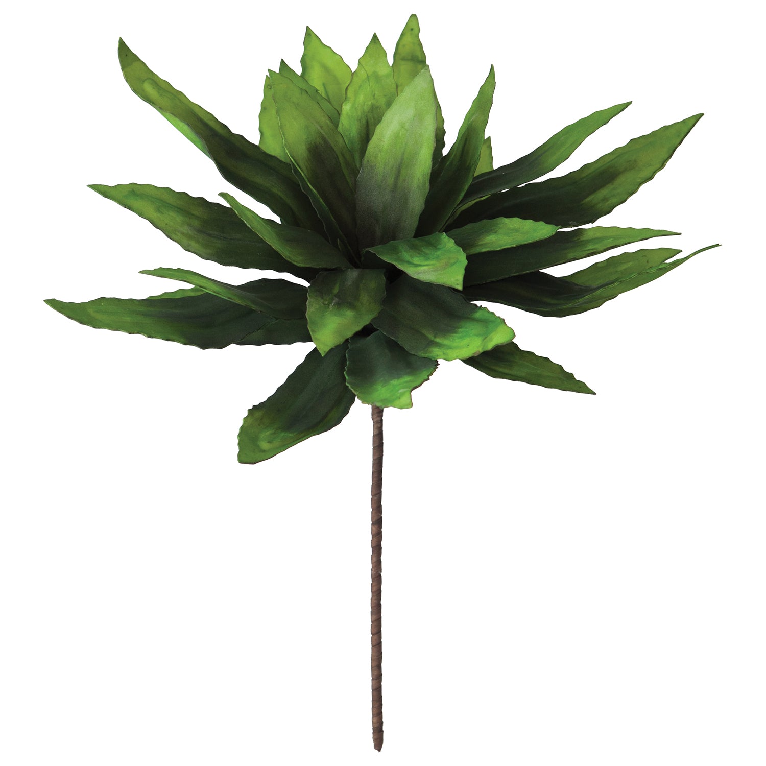 Green Spray Faux Plant Stem Set of 4