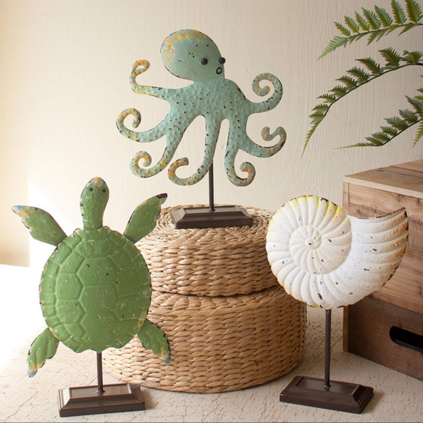 Coastal Sea Creature Set of 3