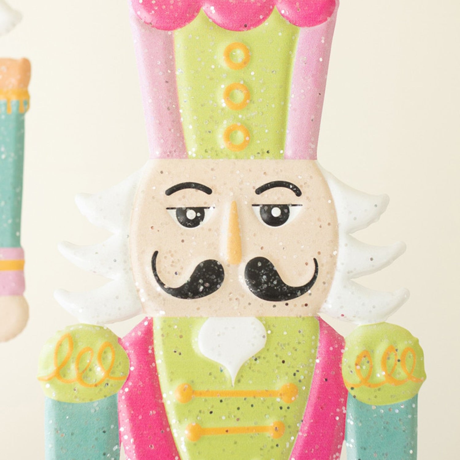 Painted Metal Nutcracker Set of 2