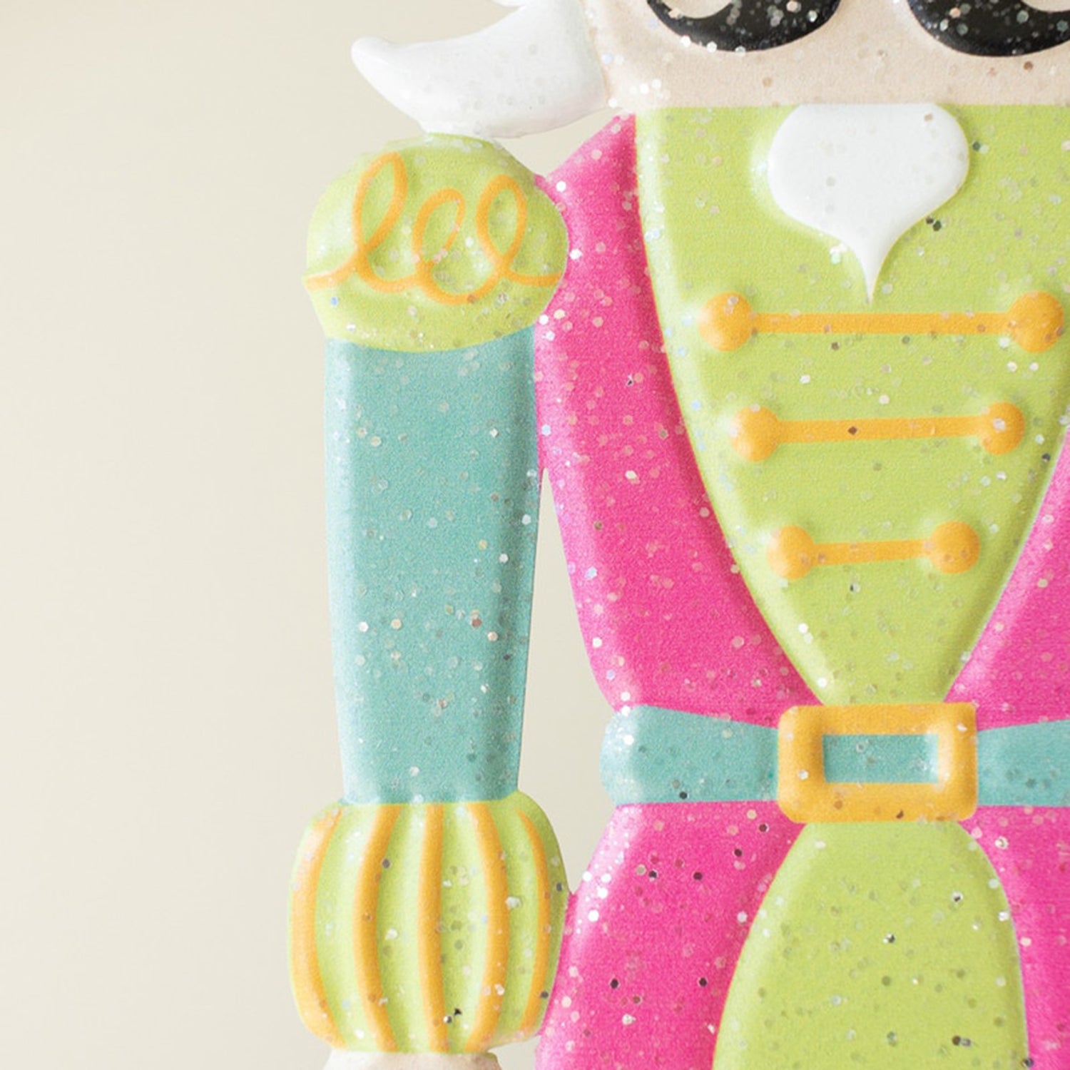 Painted Metal Nutcracker Set of 2