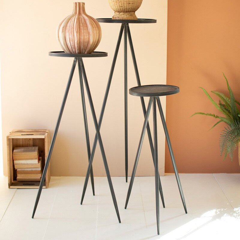 Tall Display Table Set of 3
