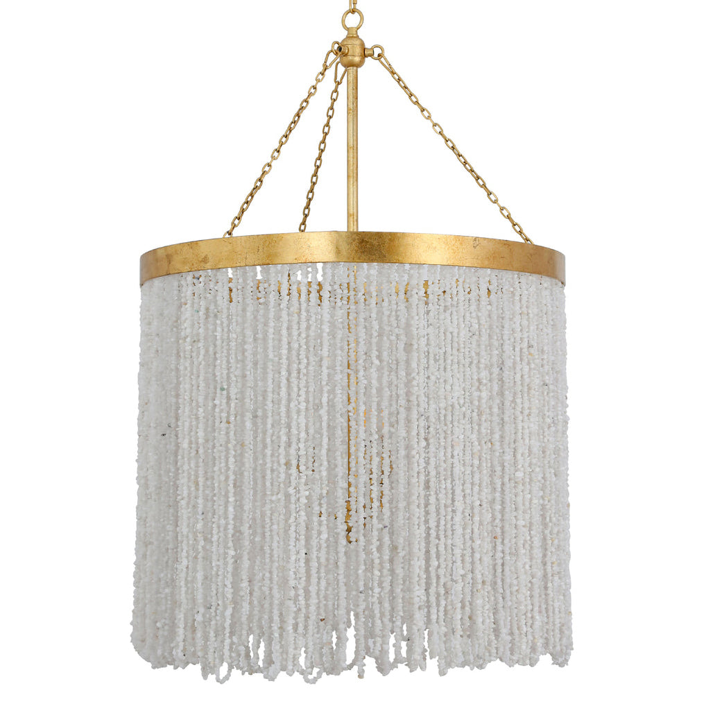 Ro Sham Beaux Collette 24 Blanc Round Chandelier
