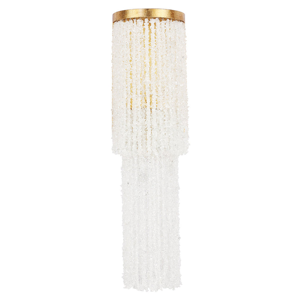 Ro Sham Beaux Collette Snow Two-Tier Wall Sconce