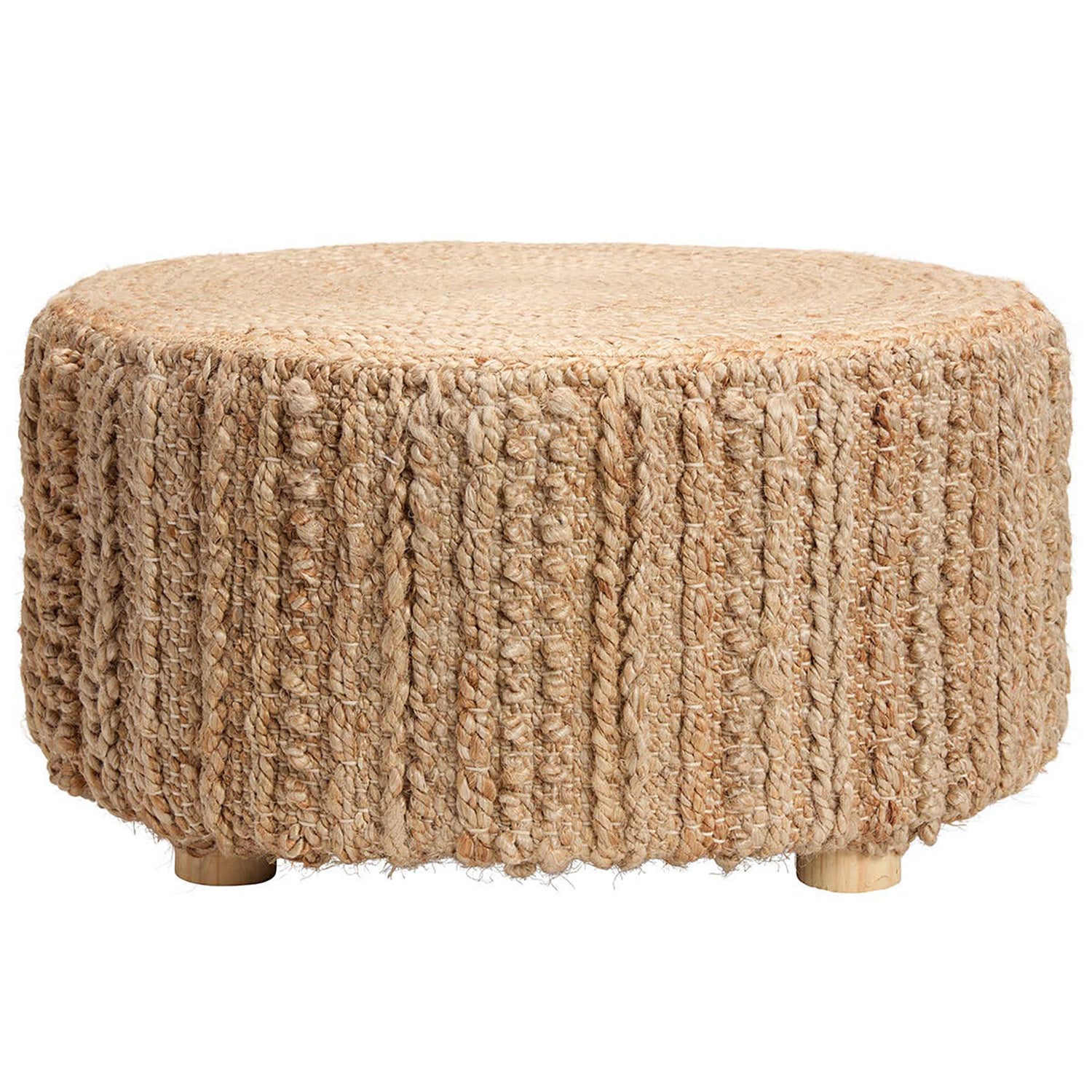 Jaipur Living Core Elm Pouf