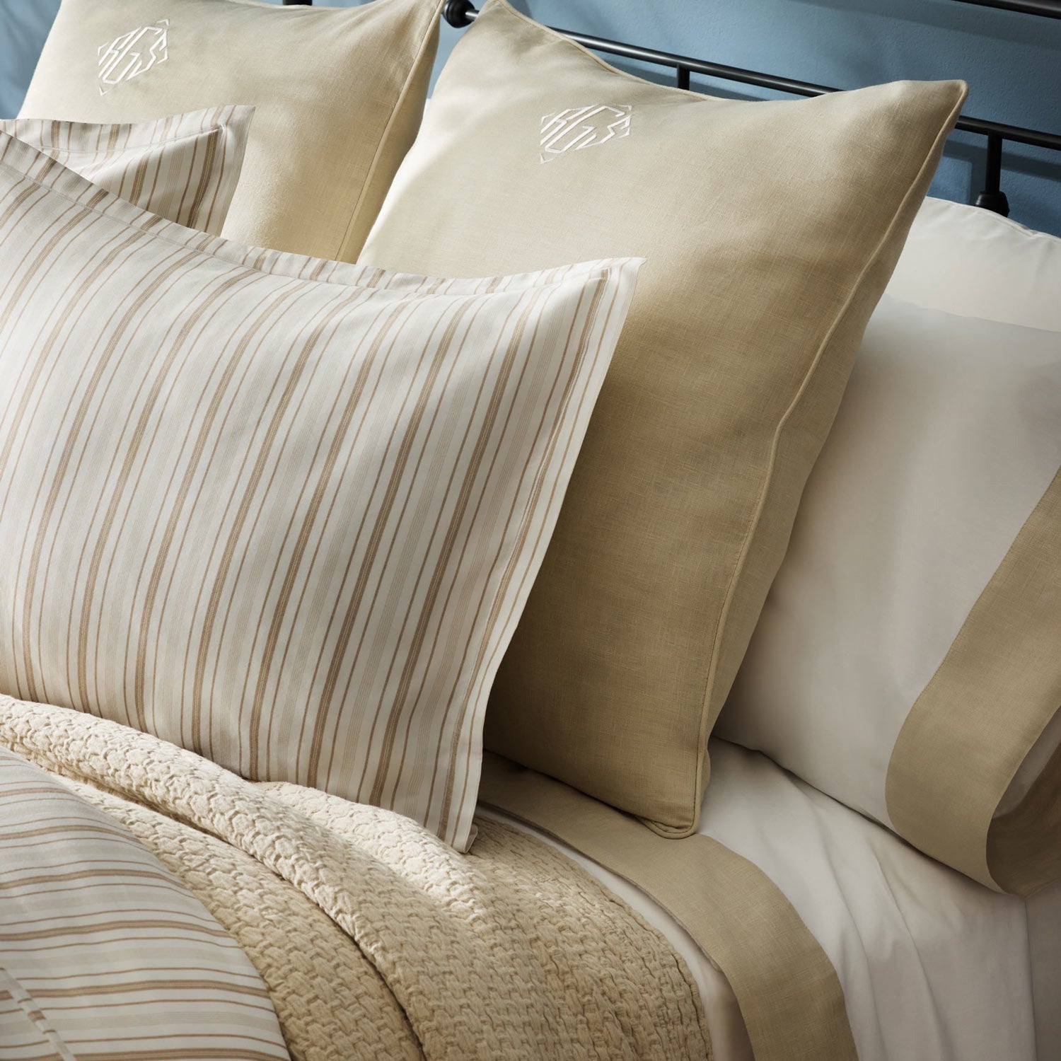 Peacock Alley Classic Shelby Stripe Duvet Set