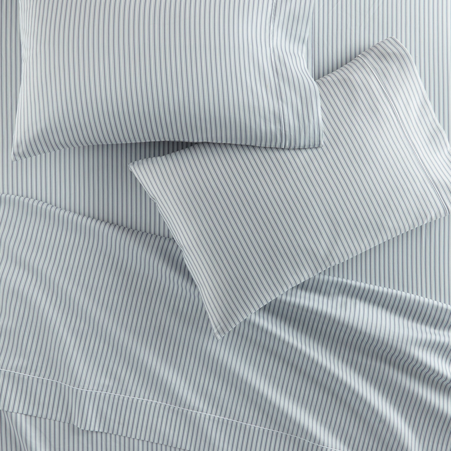 Peacock Alley x Caitlin Wilson Windsor Stripe Classic Printed Sheet Set