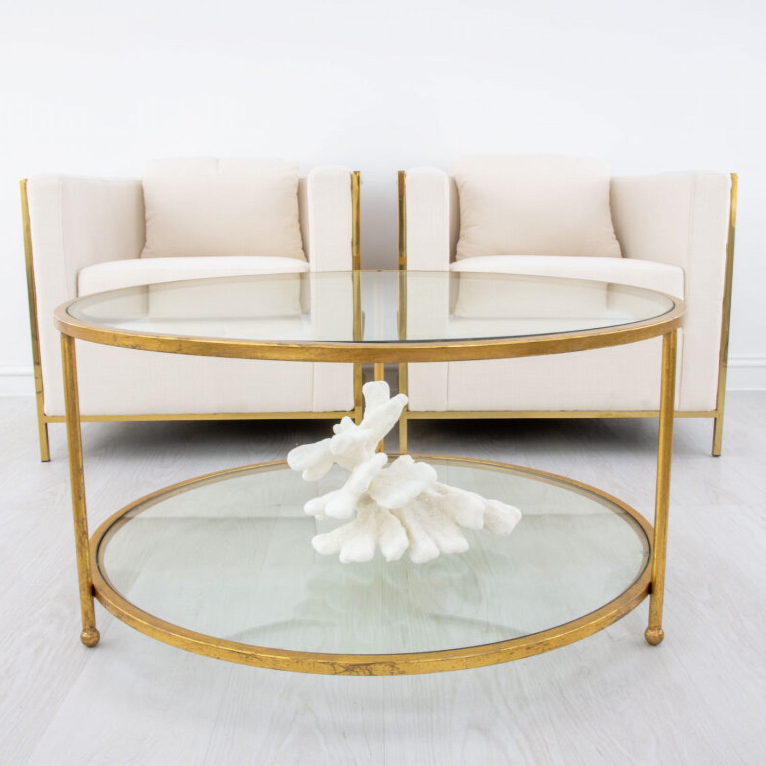 Three Leg Round Coffee Table