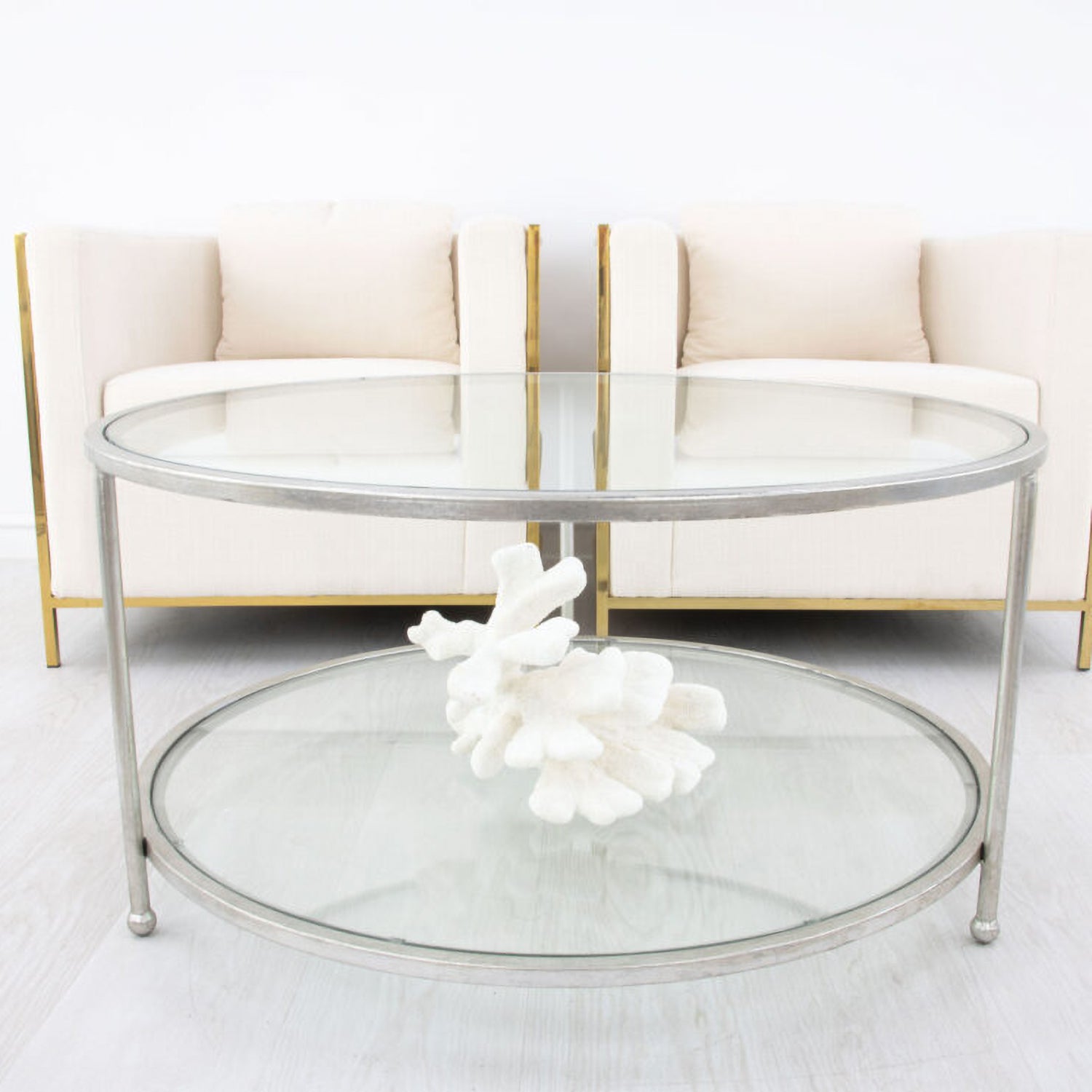 Three Leg Round Coffee Table