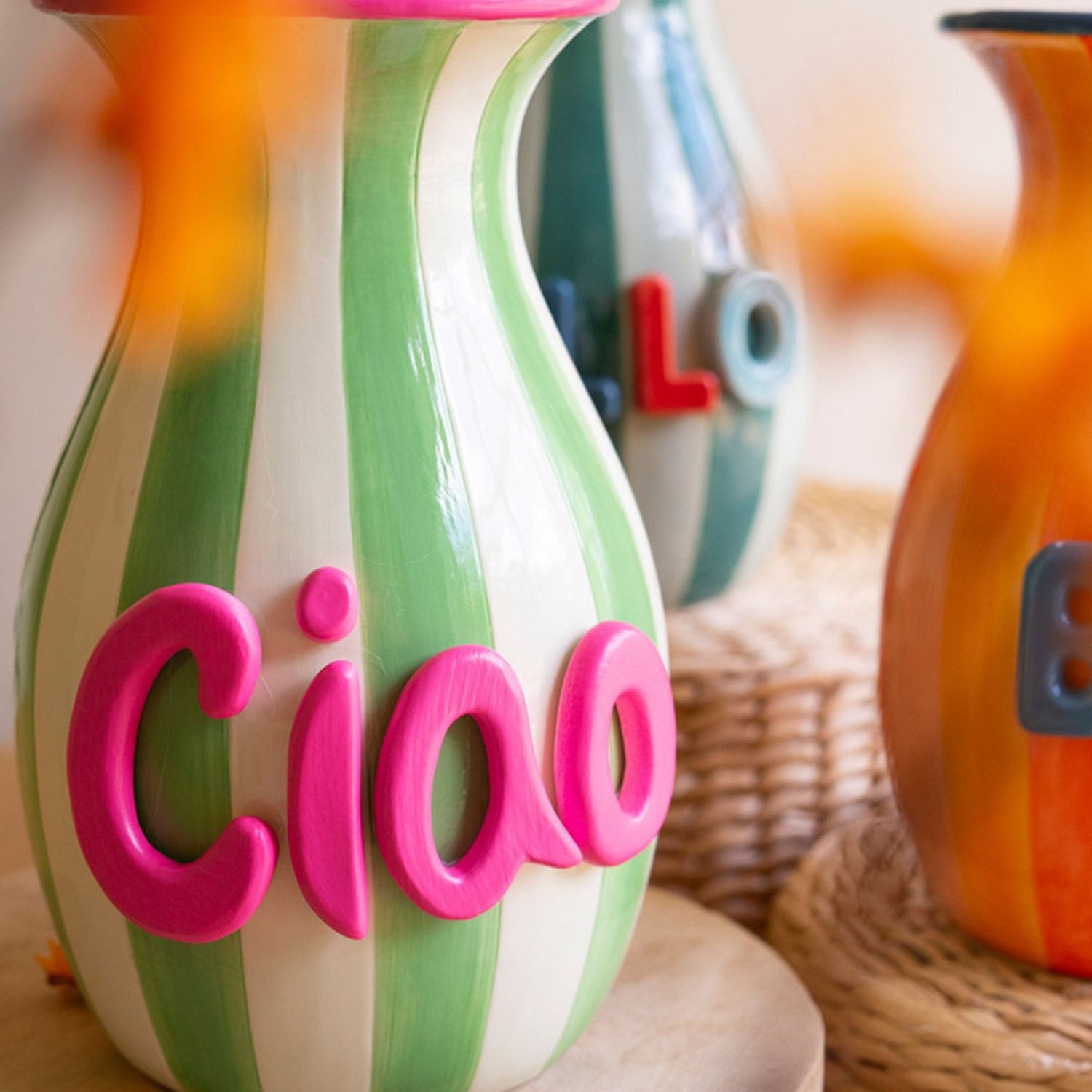 Hello Vase Set of 3